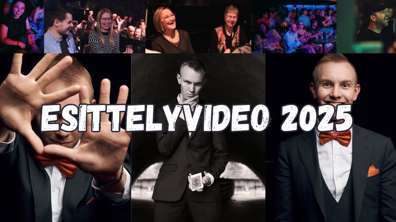 Esittelyvideo 2024/Taikuri & Mentalisti Kristian Backman
